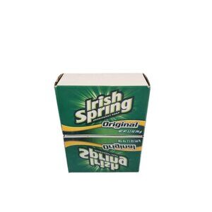 Vintage Irish Spring Deodorant Soap Bar 3.2 oz Unopened Retro Green Box Collect